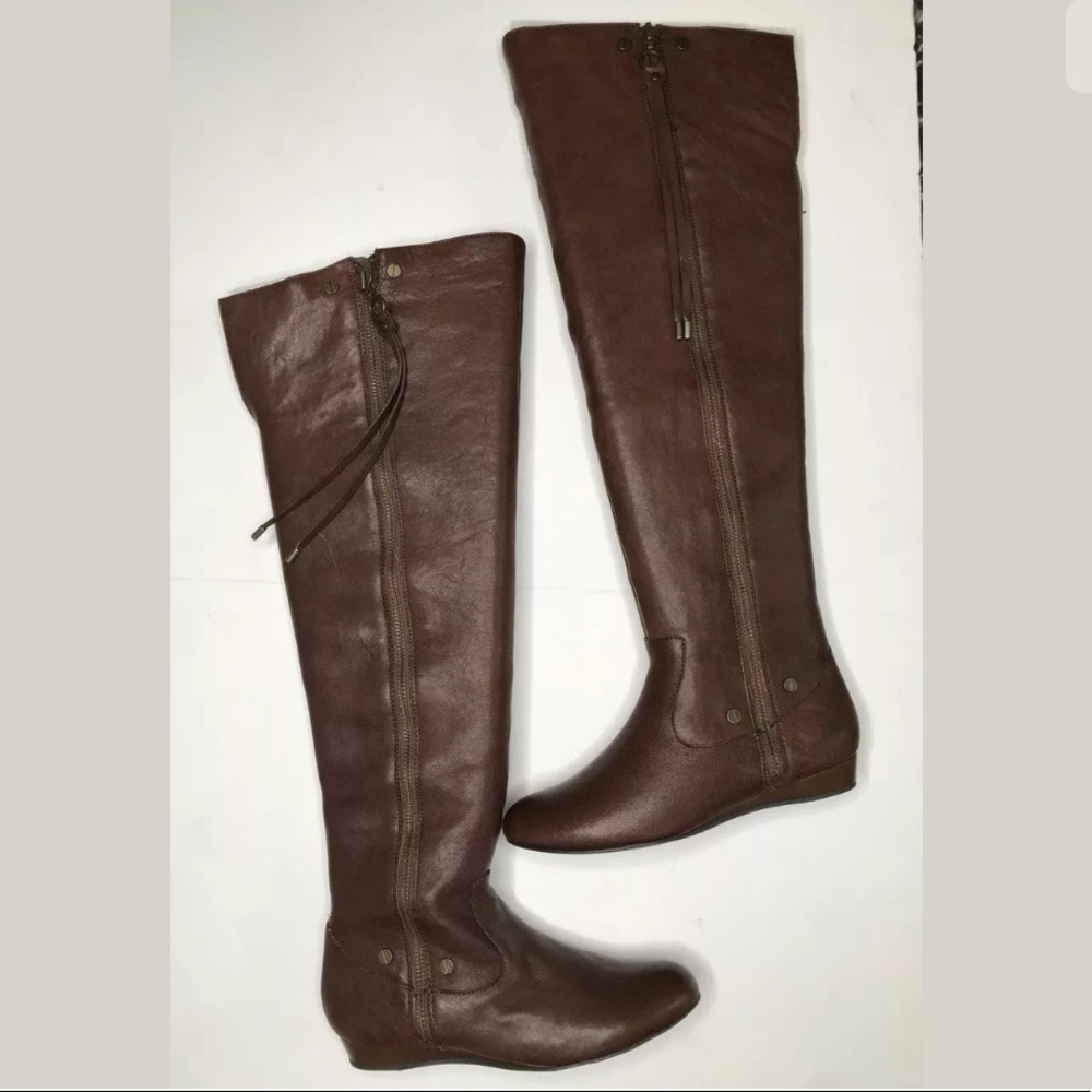 Leather Jessica Simpson Boots Size 5.5 KATYIA New